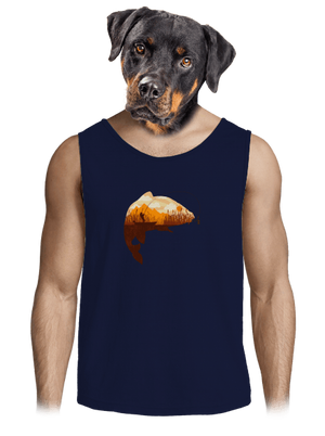 Halfogás férfi trikó French Navy