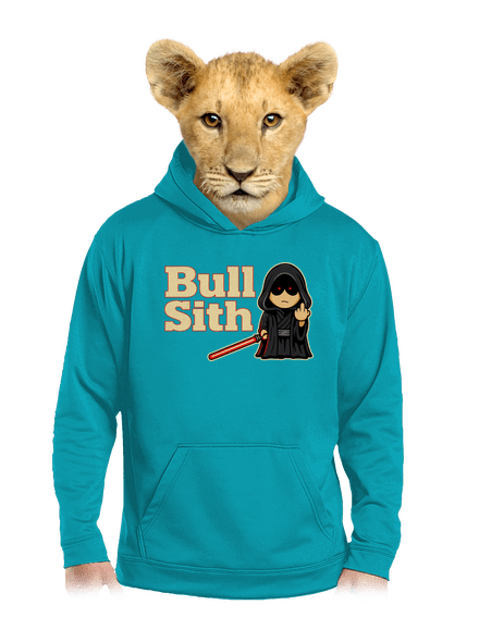 Bull sith gyerek kenguruzsebes pulóver Hawaiian Blue