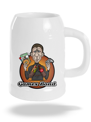 Games Bond söröskorsó White