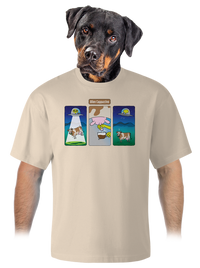 unisex túlméretezett póló