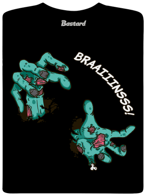 Brains gyerek póló Black