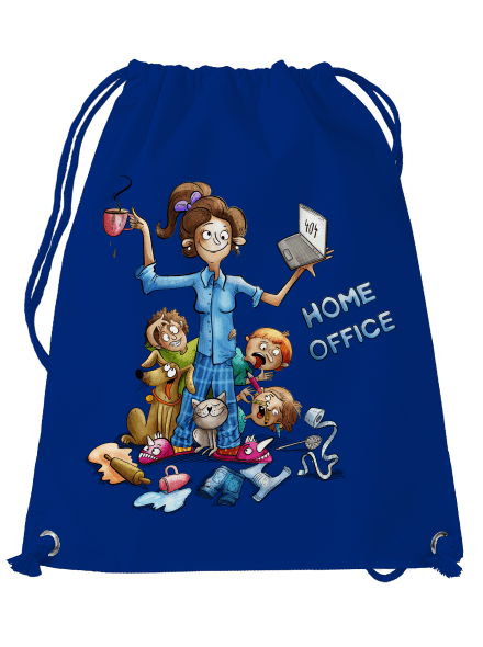 Anyukák home office hátizsák Royal Blue Mal