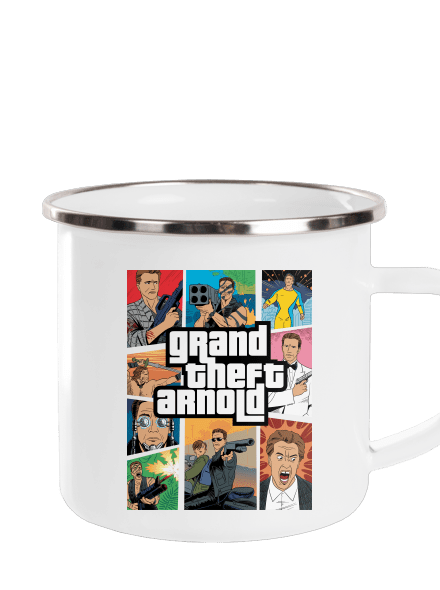 Grand Theft Arnold pléhbögre White
