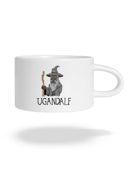 Ugandalf macaron bögre White