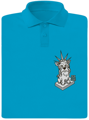 New Yorkshire férfi pólóingek Blue Atol