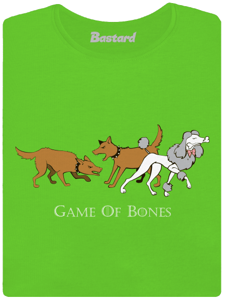 Game of Bones női póló Apple Green