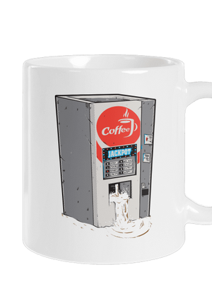 Jackpot hagyományos bögre White