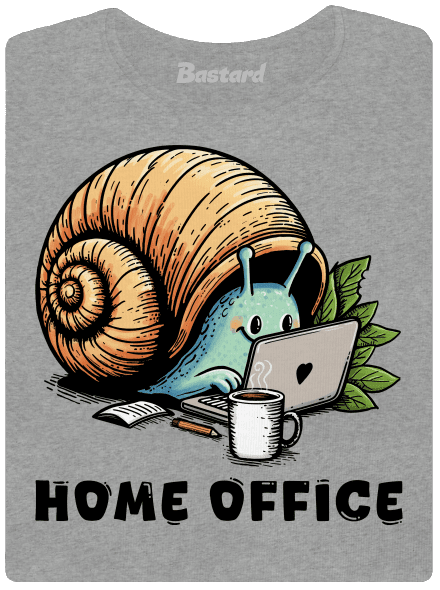 Sneka home office női póló Dark Gray Melange