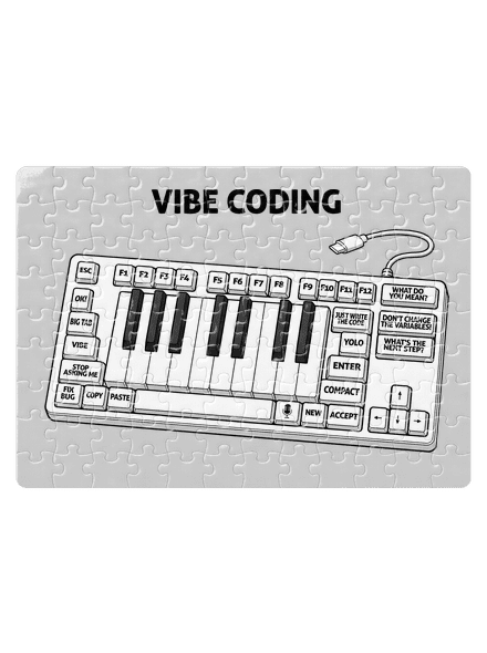 Vibe coding kirakós White