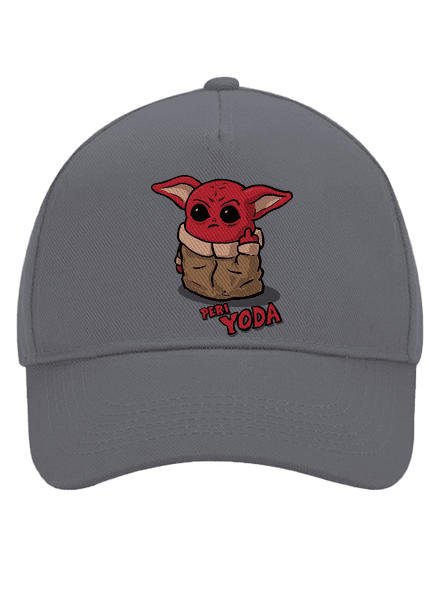 Peri Yoda baseballsapka Graphite grey