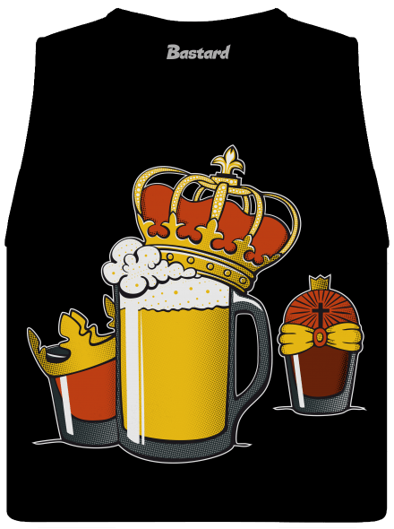 Három Királyok női bővített trikó Black