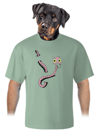 unisex túlméretezett póló