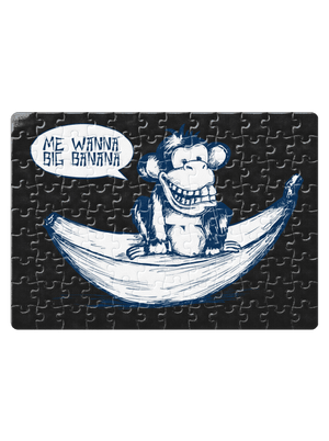 Big banana kirakós White