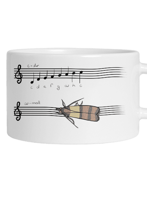 A - moll macaron bögre White