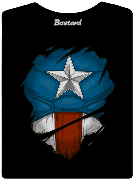 Captain inside női póló Black