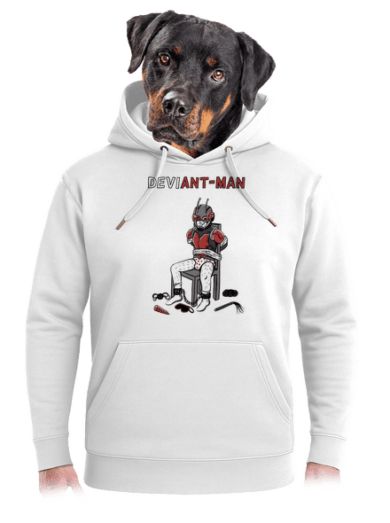 DeviAnt-man unisex prémium pulóver Snowwhite
