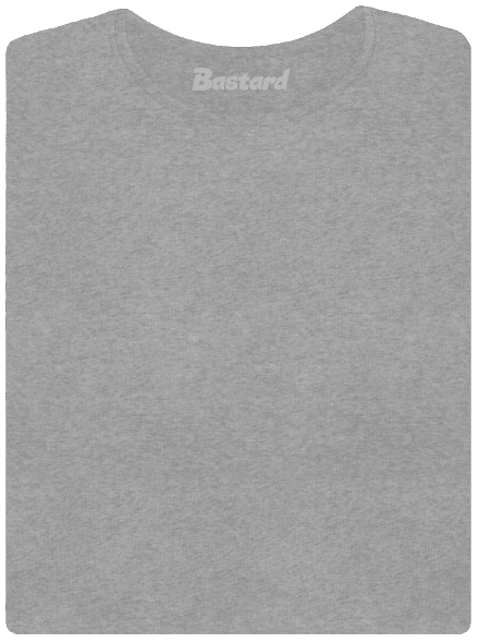 Nyomtatás nélkül női póló Dark Gray Melange