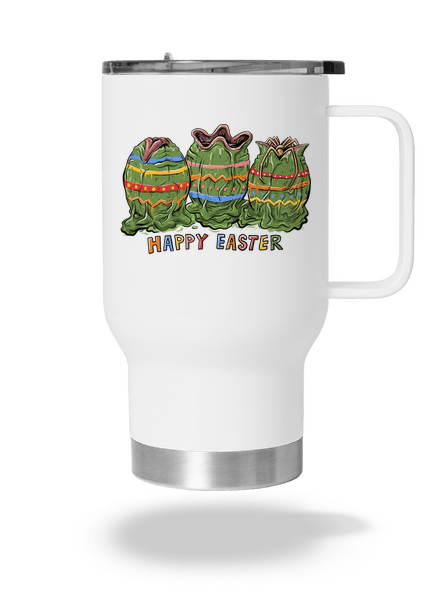 Happy easter termosz bögre White