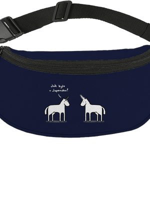 Pornókürt övtáska French Navy