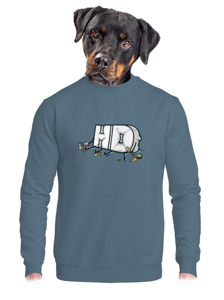  unisex crewneck Nordic Blue
