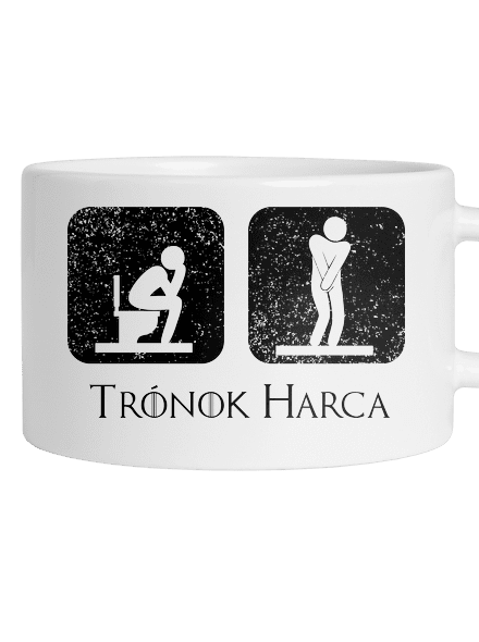 Trónok Harca macaron bögre White