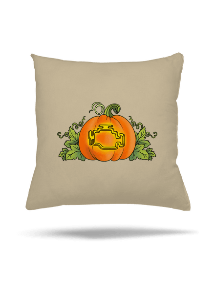 Kísérteties Halloween párna Beige