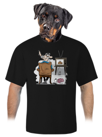 unisex túlméretezett póló