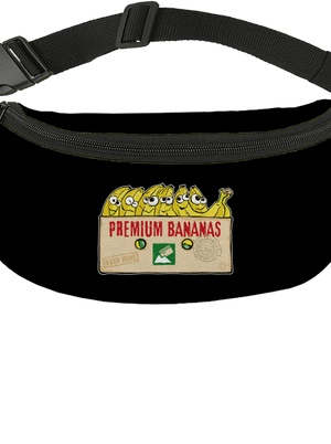 Premium Bananas övtáska Black