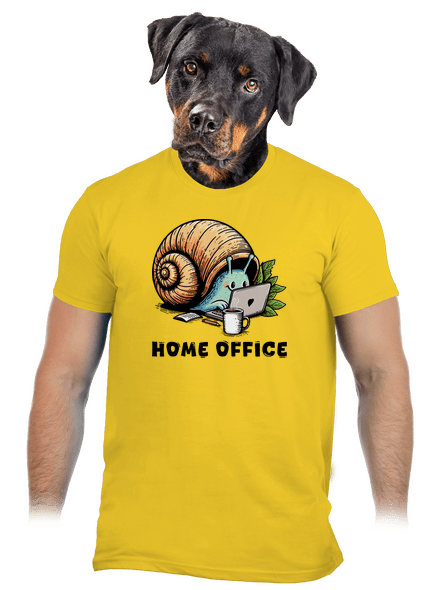 Sneka home office férfi póló Gold