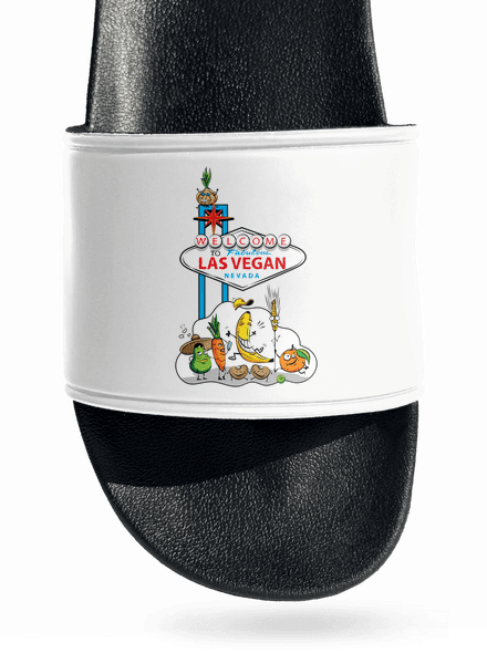 Las Vegan papucs White