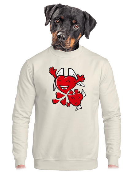Lovers unisex crewneck Off White
