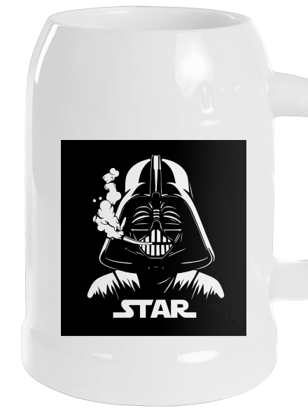 Darth Star söröskorsó White