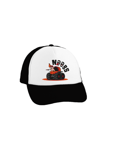 Monster stroller teherautós sapka Black cap