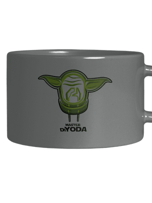 Master DiYoda macaron bögre Grey Macaron