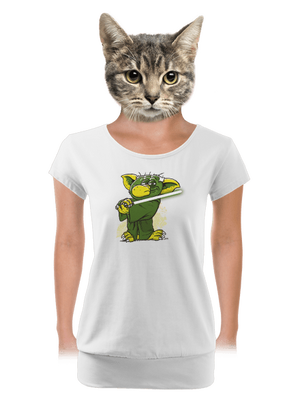 női póló elasztikus alsó szegéllyel