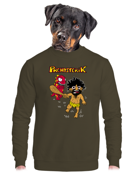 Prehysterik unisex crewneck Urban Khaki
