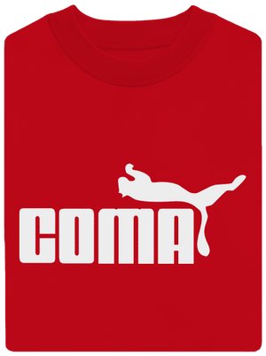 Coma unisex crewneck Red