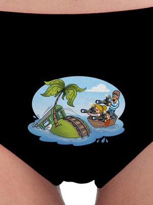 Vasúti sziget női bugyik Black