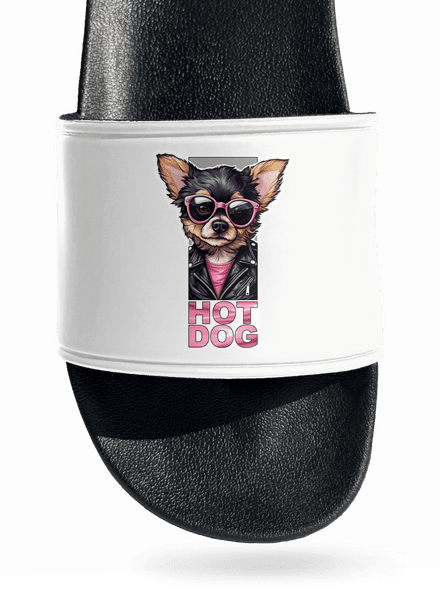 Very hot dog papucs White