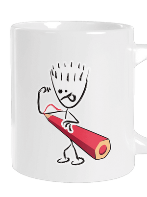 Izmok nagy bögre White