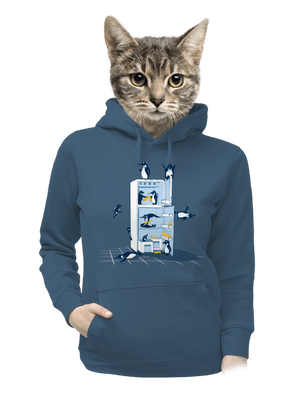 női kenguruzsebes pulóver