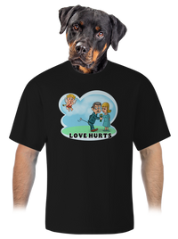 unisex túlméretezett póló