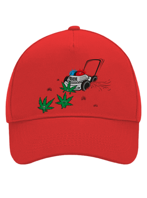 Ganja bust baseballsapka Classic Red
