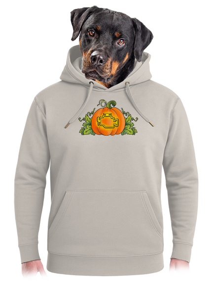 Kísérteties Halloween unisex prémium pulóver Pastel Macchiato