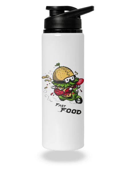 Fast Food kulacs White