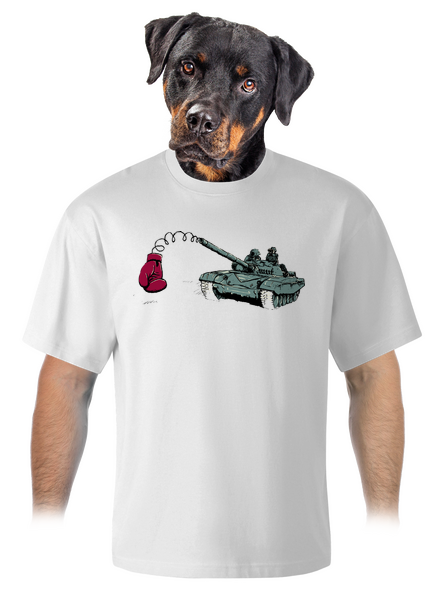Tank unisex túlméretezett póló White