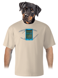 unisex túlméretezett póló