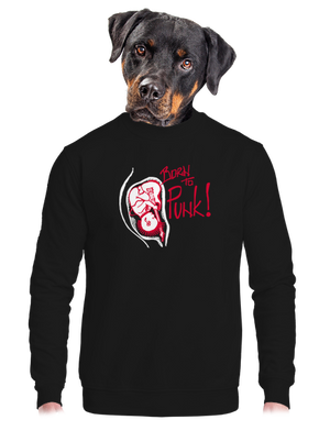  unisex crewneck Black