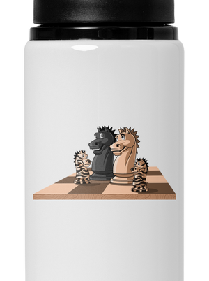 Sakkcsalád kulacs White