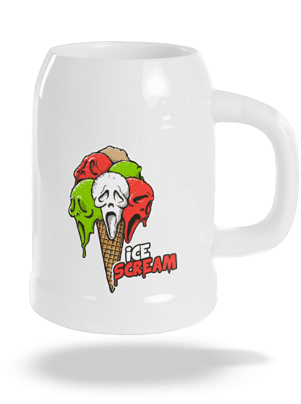 Ice Scream söröskorsó White